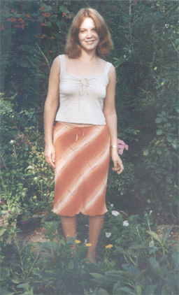 Irina in campagna - Agosto 2002